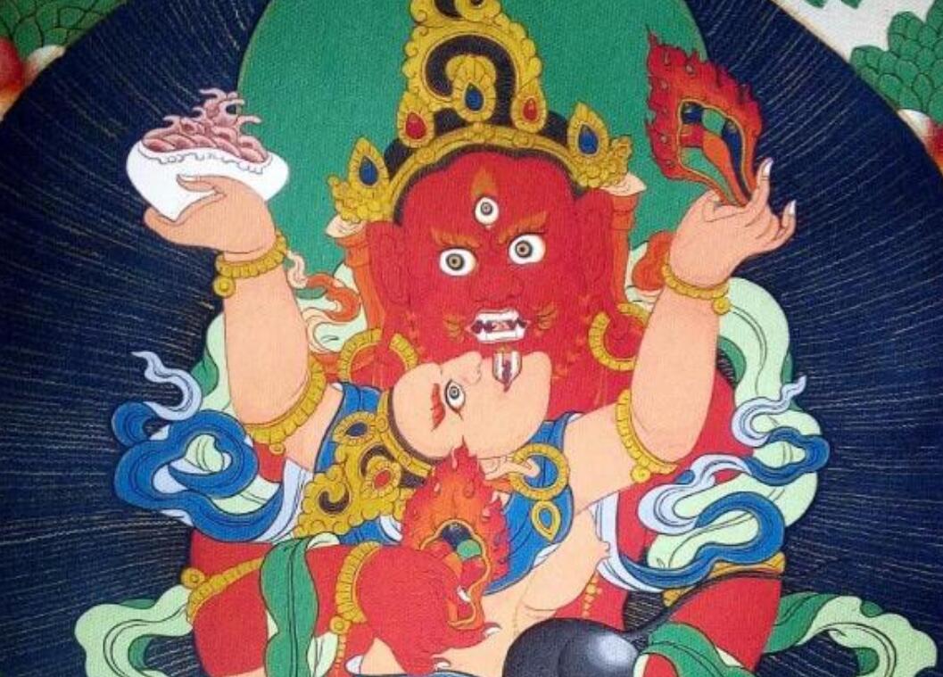 红财神——萨迦派密法中功德无比的财神、招聚人，财，食功德