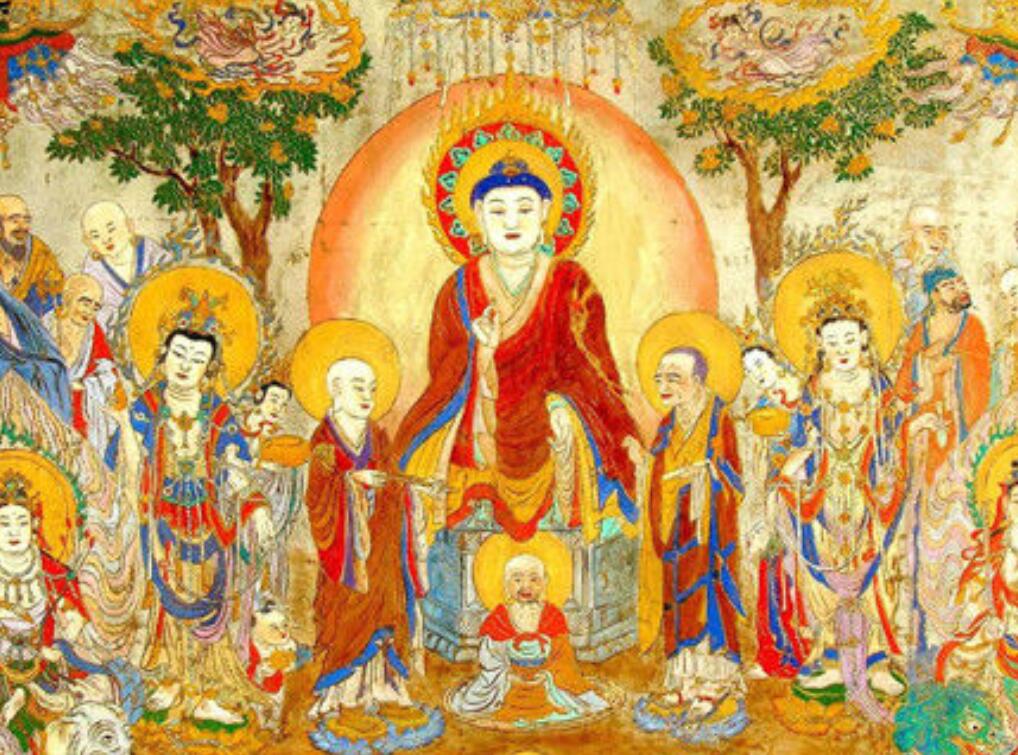 大乘——一种佛教派别，它包括实践和理论两个方面